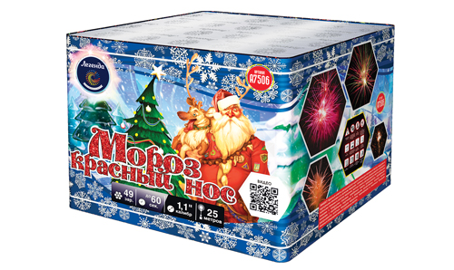  Батарея салютов Мороз Красный Нос  в Петрозаводске